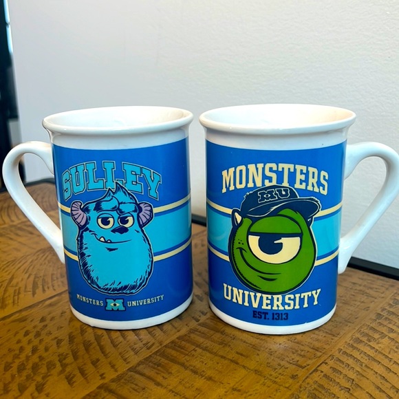 Disney Dining Monsters Ink Mugs Set Of Two Poshmark